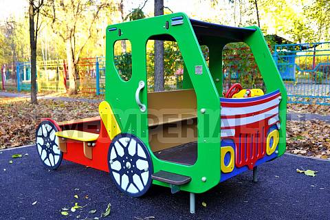 Уличное оборудование, Игровое оборудование, Детская песочница Пожарная МФ 1.60 МФ 1.60