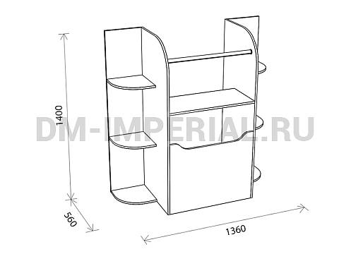 Оснащение детских садов, Игровая мебель, Кукольный театр ИМ-024