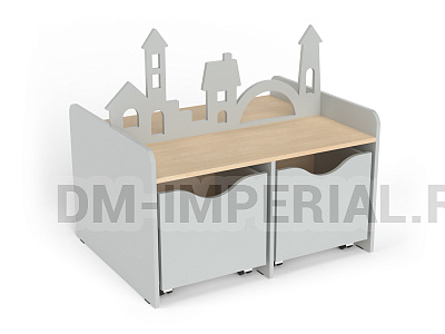 Модуль игровой Сказка, с выдвижными ящиками