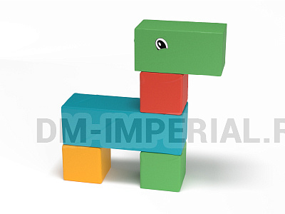 Мягкие игровые модули Лошадка