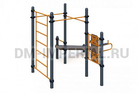 Уличное оборудование, Спортивное оборудование, Спортивный комплекс Культурист W-01-004 W-01-004