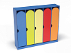 Шкаф 5-ти секционный на цоколе стандарт (разноцветный (ая), Вариант 11)