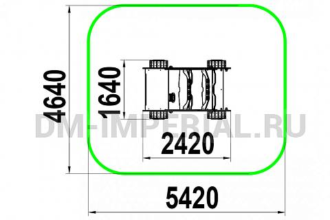 Уличное оборудование, Игровое оборудование, Детская игровая форма Тачка МФ 1.145 МФ 1.145