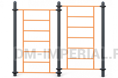 Шведская стенка, двойная W-03-011