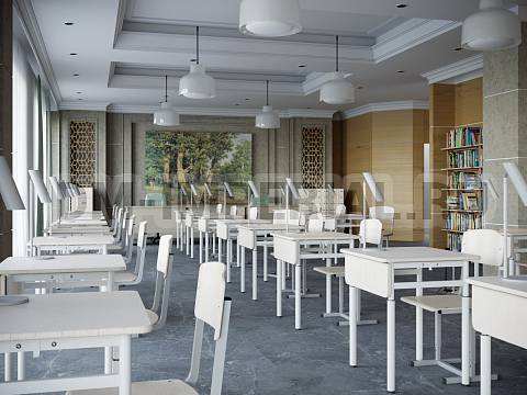 Оснащение школ, Школьные парты, Стол ученический 1-но местный регулируемый ЭРУДИТ МШ-АШП-008.1