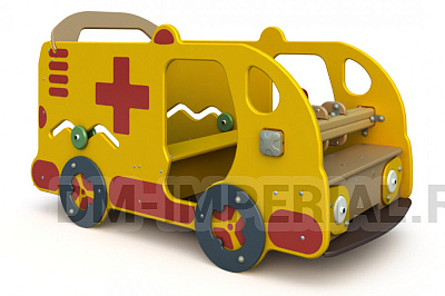 Детская игровая форма Машинка Скорой помощи МФ 1.4.4