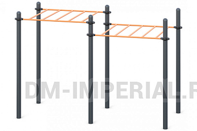 Рукоход классический двухуровневый W-01-001