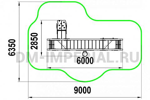 Уличное оборудование, Спортивное оборудование, Спортивный миникомплекс СП 1.108 СП 1.108