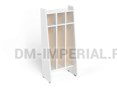 Шкаф для полотенец напольный 3-х секционный