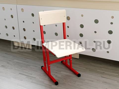 Оснащение школ, Школьные стулья, Стул ученический регулируемый на квадратной трубе ШМ-ШС-002 Оснащение школ, Школьные стулья, Стул ученический регулируемый на квадратной трубе ШМ-ШС-002