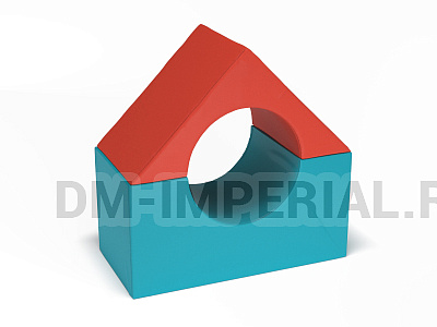 Мягкий конструктор Терем малый