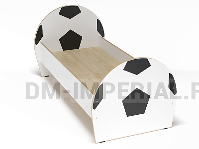 Кровать ЛДСП Футболист с рисунком