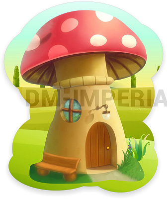 "Грибочек", резной стенд