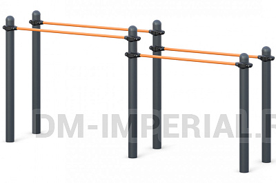 Брусья двойные разноуровневые W-03-003