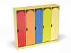 Шкаф 5-ти секционный на цоколе стандарт (разноцветный (ая), Вариант 9)