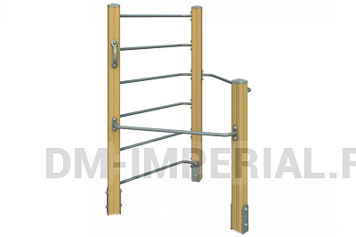 Система турников с лесенкой СП 1.47.4