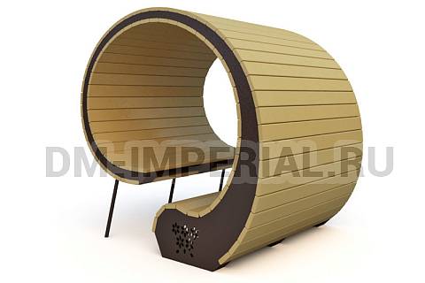 Уличное оборудование, Садово-парковое оборудование, Диван парковый Д 1.42 Д 1.42