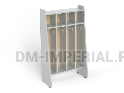 Шкаф для полотенец напольный 4-х секционный