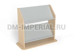 Двухуровневый стеллаж из ЛДСП