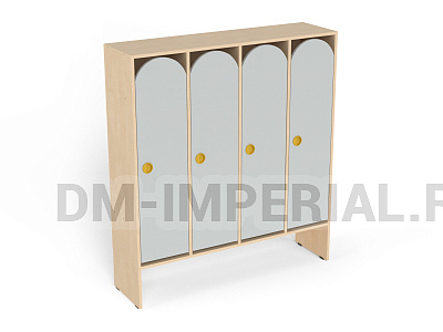Шкаф для одежды 4-х секционный
