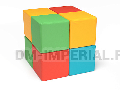 Мягкий конструктор Кубики