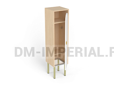 Шкаф 1-но секционный на металлокаркасе