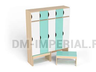 Шкаф для одежды 5-ти секционный