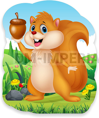 "Белка", резной стенд