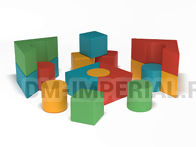 Мягкий конструктор Сказка