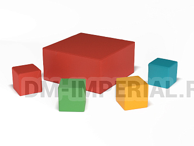 Комплект мебели Кубики