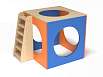 Куб игровой (каркас дуб с разноцветными фасадами, Вариант 7)