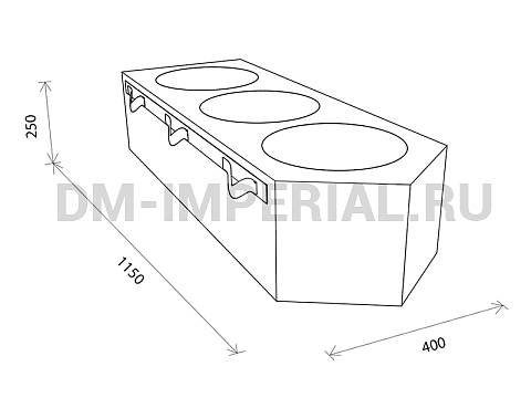 Оснащение детских садов, Мягкие модули, Мягкие игровые модули Лодочка ММ-ИМ-05.005
