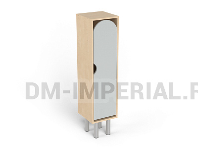 Шкаф 1-но секционный на металлических ножках стандарт