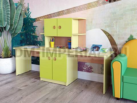 Оснащение детских садов, Детские уголки, Уголок ИЗО 2 ИМ-027