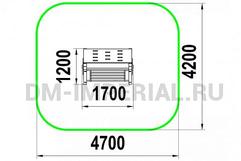 Уличное оборудование, Спортивное оборудование, Барьер СП 1.61.1 СП 1.61.1