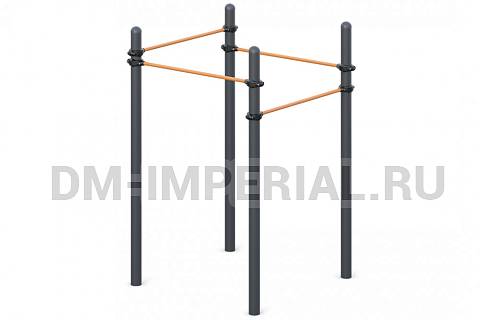 Уличное оборудование, Спортивное оборудование, Четыре разноуровневых турника W-02-004 W-02-004