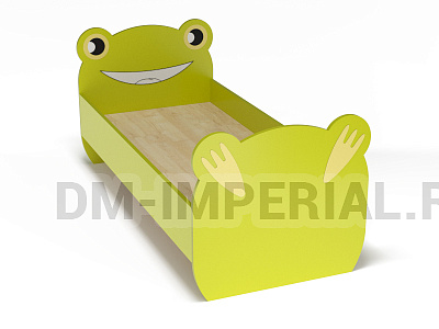Кровать ЛДСП Лягушонок с рисунком