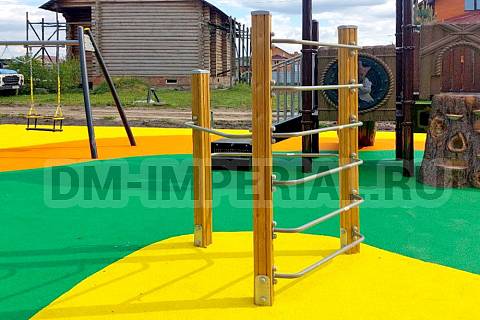 Уличное оборудование, Спортивное оборудование, Система турников с лесенкой СП 1.47.4 СП 1.47.4