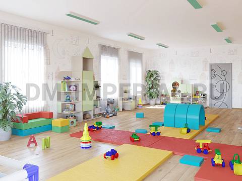 Оснащение детских садов, Детские уголки, Уголок ИЗО 4 ИМ-029