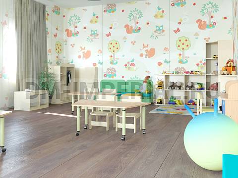 Оснащение детских садов, Шкафы, Стеллаж для хранения двухсекционный, высота 500 СХ-002