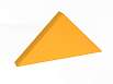 Мягкий модуль Треугольная призма 43 (желтый (ая))