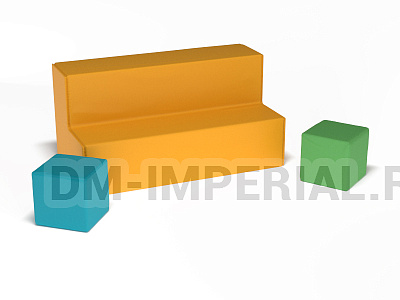 Комплект мебели Диван с двумя столиками