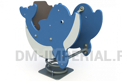 Качалка на пружине Дельфин КА 1.30