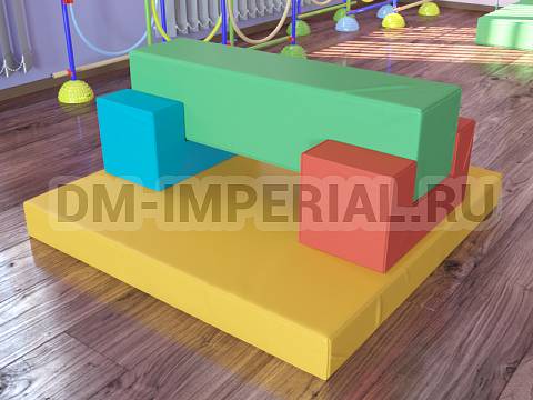 Оснащение детских садов, Мягкие модули, Мягкие спортивные модули Набор 2 ММ-СМ-02.005 Оснащение детских садов, Мягкие модули, Мягкие спортивные модули Набор 2 ММ-СМ-02.005