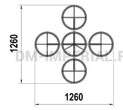 Уличное оборудование, Садово-парковое оборудование, Цветочница кашпо ЦК 1.1 ЦК 1.1