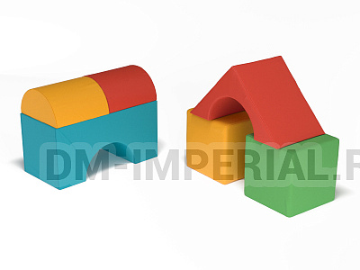 Мягкий конструктор Сундучок