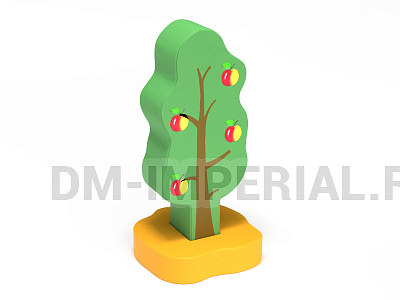 Контурная игрушка Яблонька