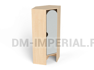 Шкаф для одежды 1-но секционный угловой стандарт