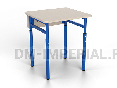 Стол ученический 1-но местный регулируемый ЭРУДИТ