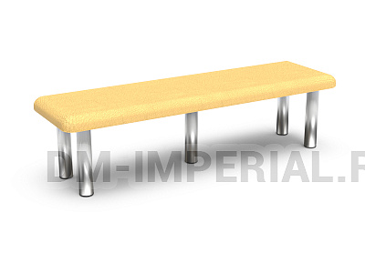 Банкетка на металлических ножках